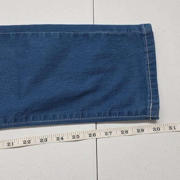 VIP JEANS Womens Size 16 Tall (Actual 35x30) Skinny Whiskering  EUC - Picture 11 of 12